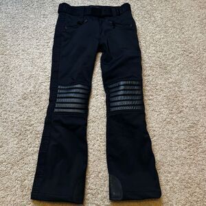Goldbergh Pippa Rocky Ski Pants Waterproof Black EUC Size US 12